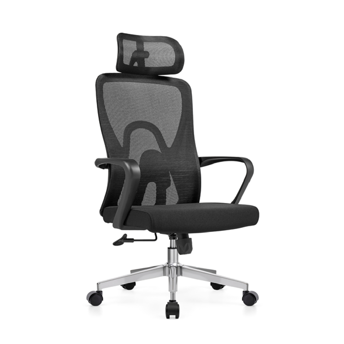 เก้าอี้ทำงานพนักพิงสูง (ตาข่าย) รุ่น 2689H Black