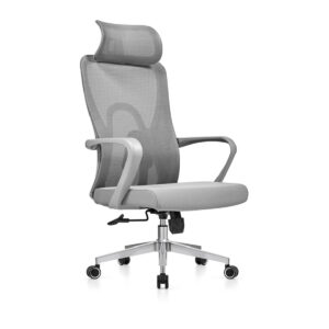 เก้าอี้ทำงานพนักพิงสูง (ตาข่าย) รุ่น 2689H White