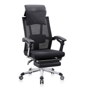 เก้าอี้ผู้บริหารพนักพิงสูง (ตาข่าย) รุ่น 6128H BLACK