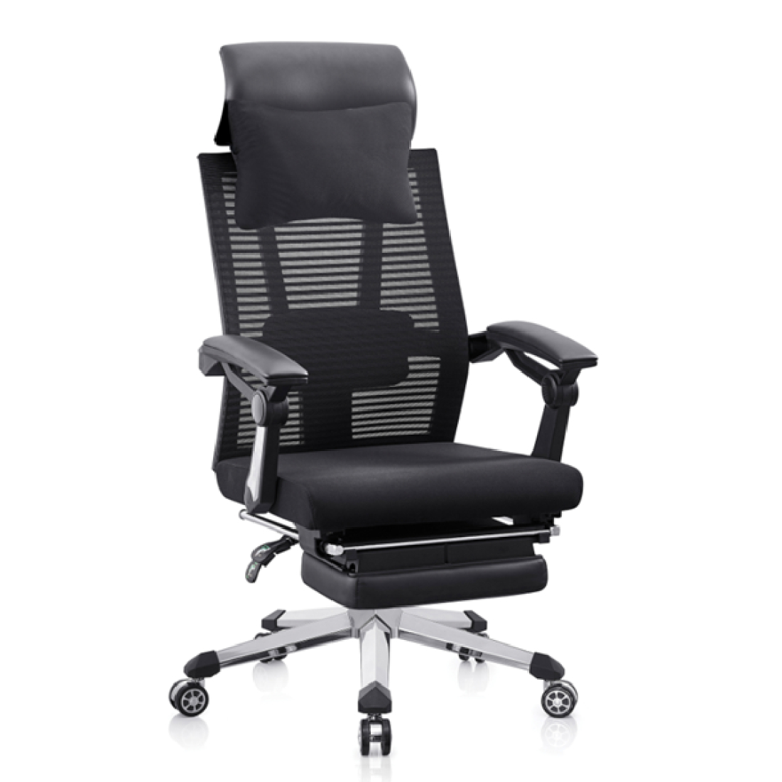 เก้าอี้ผู้บริหารพนักพิงสูง (ตาข่าย) รุ่น 6128H BLACK